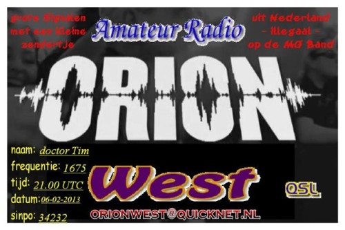 qsl voor dr tim