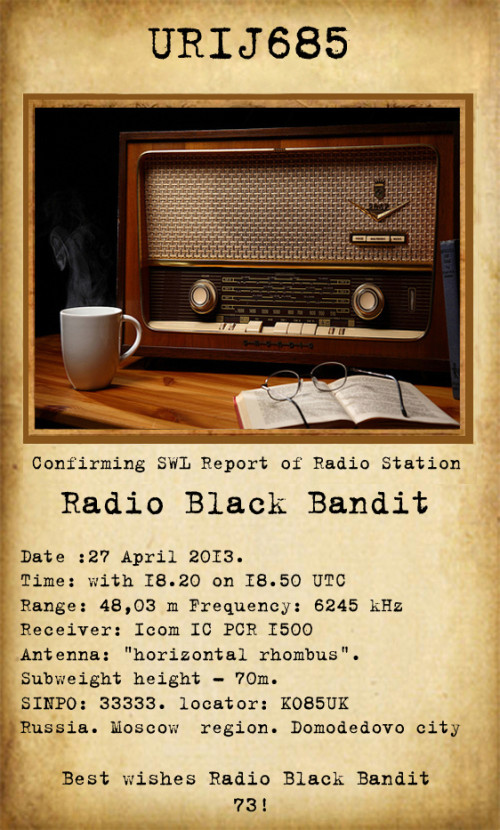 Radio Black Bandit.