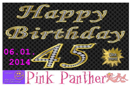 Happy Birthday Pink Panther