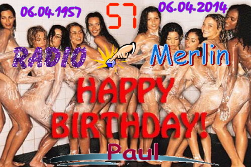 Happy Birthday Radio Merlin - Paul