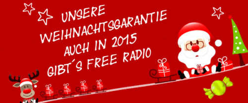 Free Radio Garantie fuer 2015