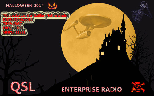 Jouke qsl ER Halloween