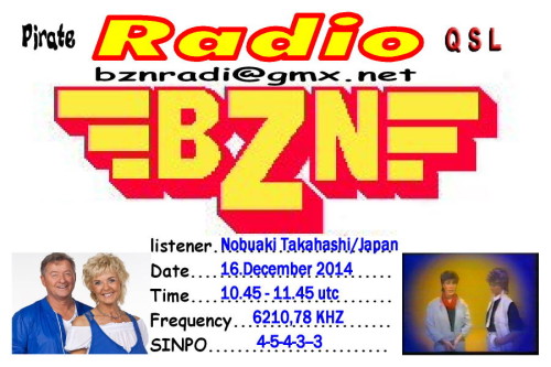 QSL Radio BZN-8