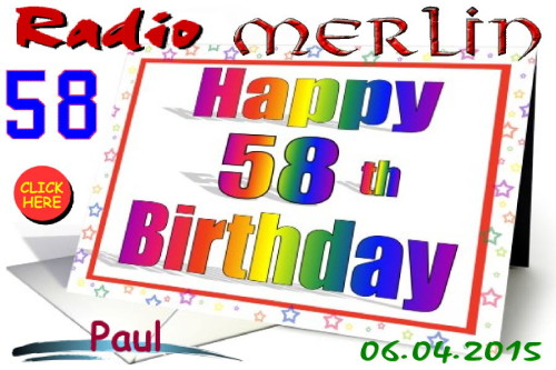 Happy Birthday Radio Merlin - Paul 2015