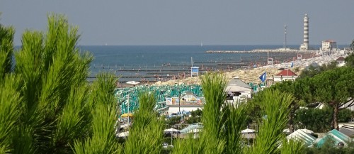 Blick auf den Strand