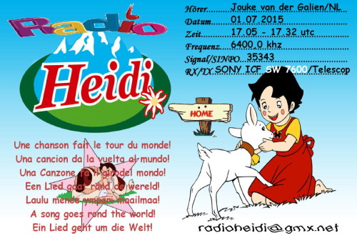 QSL Radio Heidi