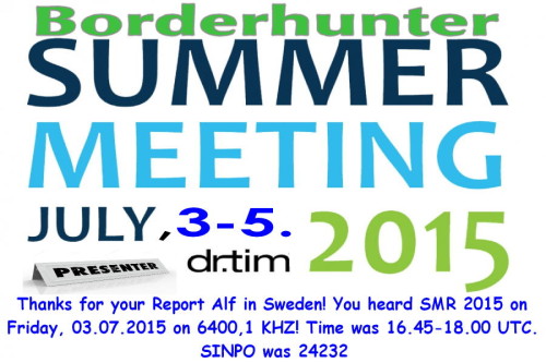 Summermeeting 2015 - QSL-1