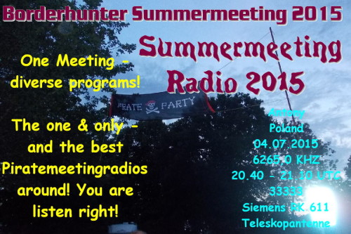 Summermeeting 2015 - QSL