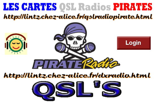 Les Cartes QSL Radio Pirates