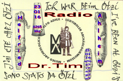 Dr.Tim-QSL - Ötzi