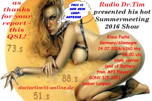 Dr.Tim-QSL - sexy greetings