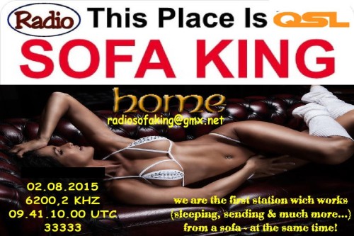 QSL Sofa King Radio