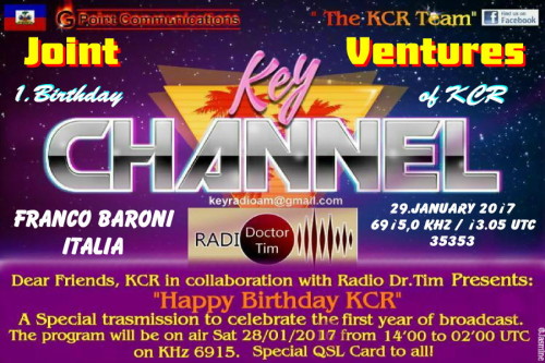 QSL - Key Channel & Radio Dr.Tim