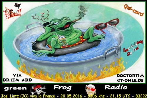 Radio Green Frog