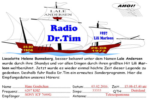 Dr.Tim-QSL - Lale Andersen Px 2