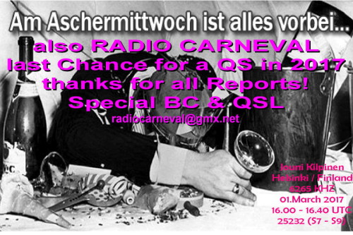 Radio Carneval-13 - Aschermittwoch