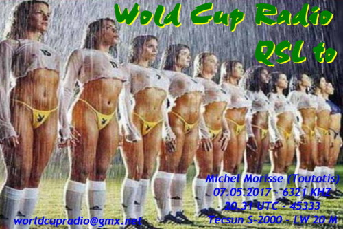 World Cup Radio - QSL-5