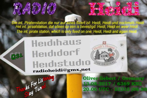 QSL Radio Heidi-6