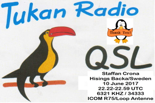 QSL Tukan Radio