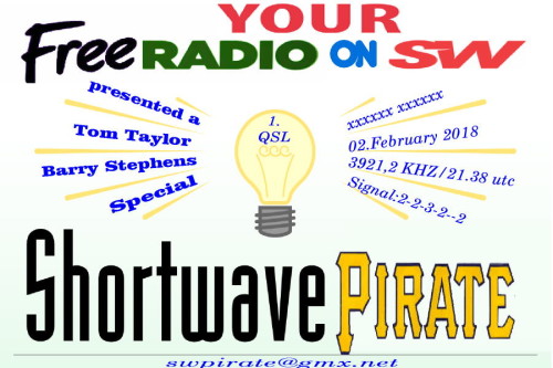 SW-Pirate QSL-19 - Tom Taylor Special