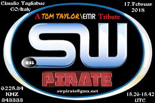 SW-Pirate QSL-20 - Tom Taylor Special