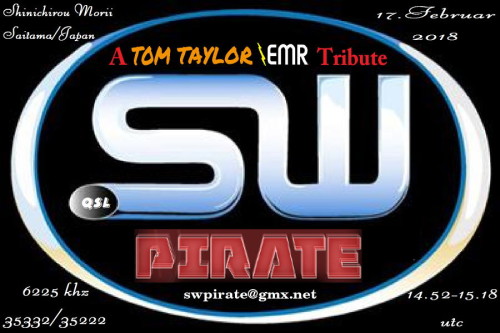 SW-Pirate QSL-20 - Tom Taylor Special