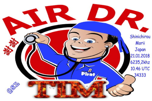 Dr.Tim-QSL - Air Dr.Tim