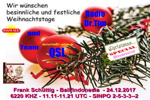 Dr.Tim - Weihnachts QSL-13