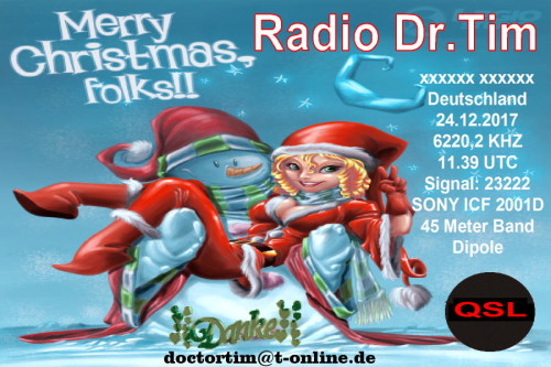 Dr.Tim - Weihnachts QSL-5